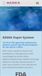 Mobile Screenshot of aegeamedical.com